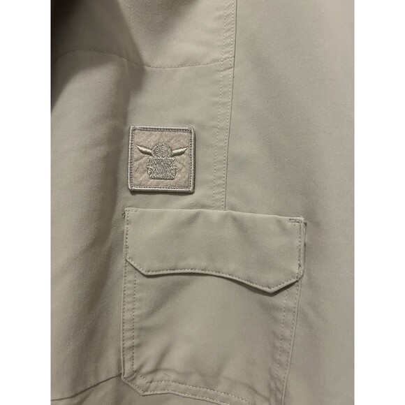 FIGS STAR WARS Mandalorian Baby Yoda Scrub Set Tan XL Top Large Tall Joggers - Picture 7 of 11